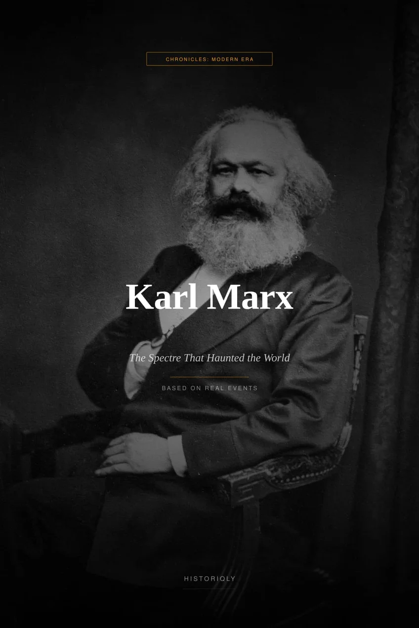 Karl Marx — The Spectre That Haunted the World — book cover