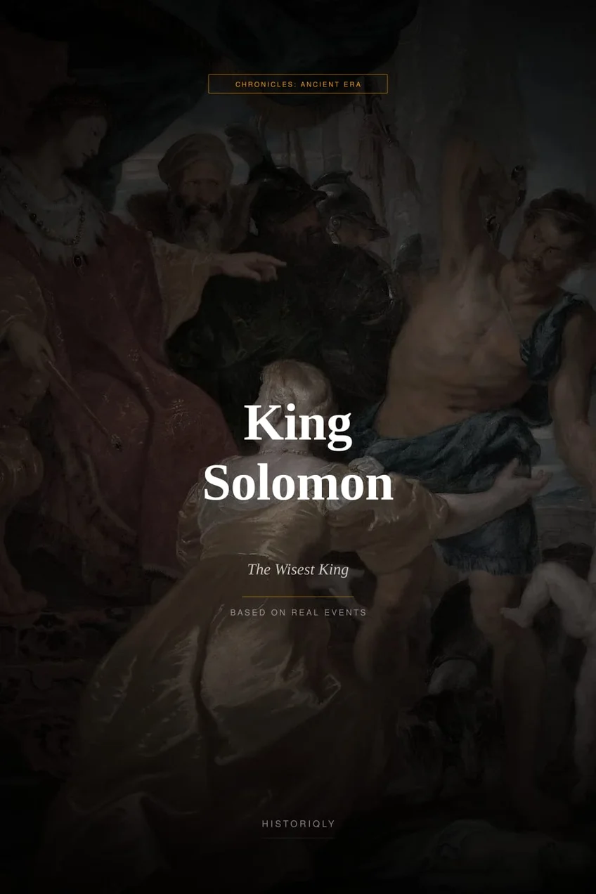King Solomon — The Wisest King — book cover