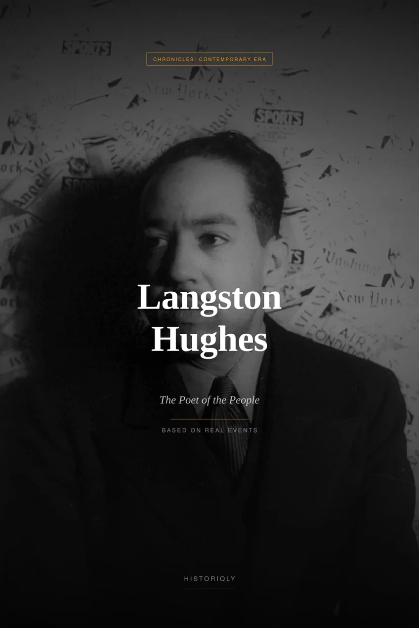 Langston Hughes — The Poet of the People — book cover
