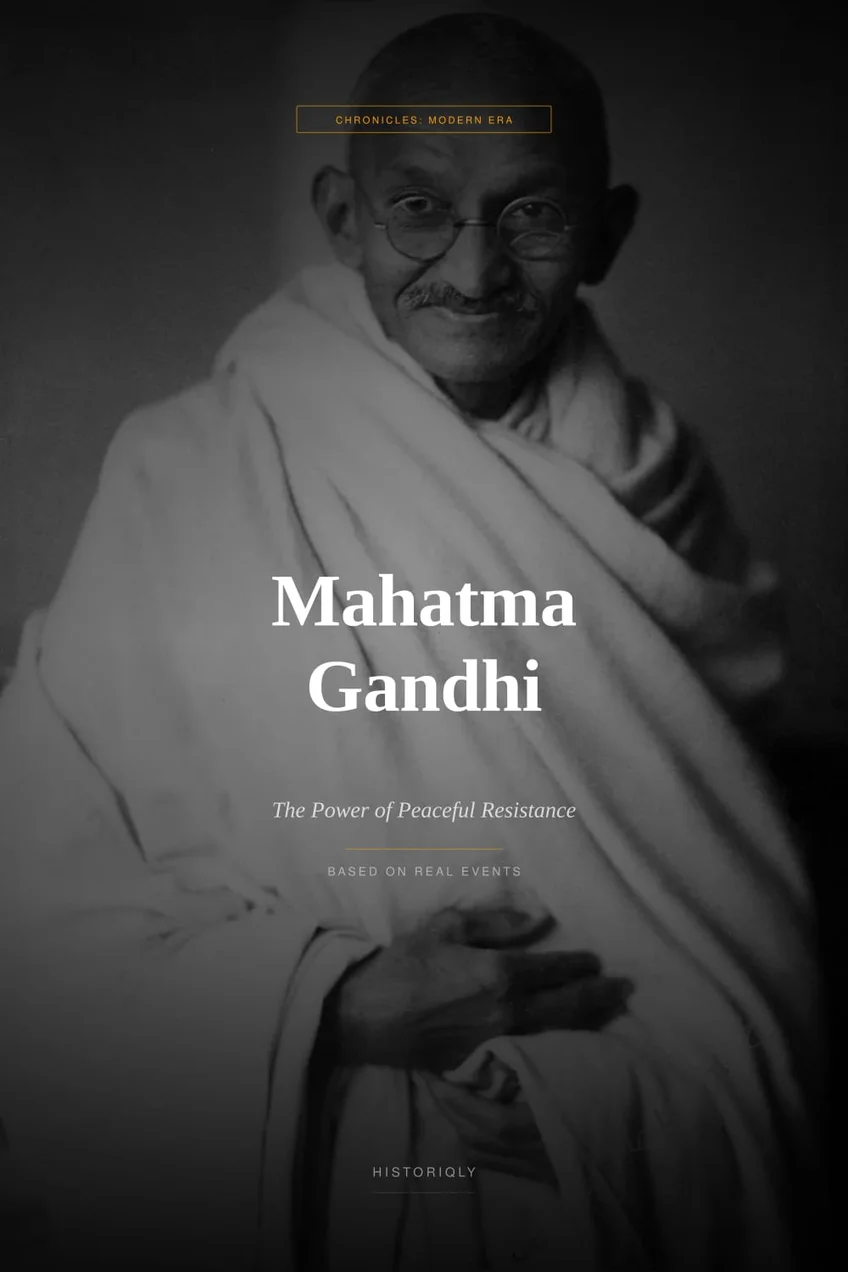 Mahatma Gandhi — The Power of Peaceful Resistance — book cover