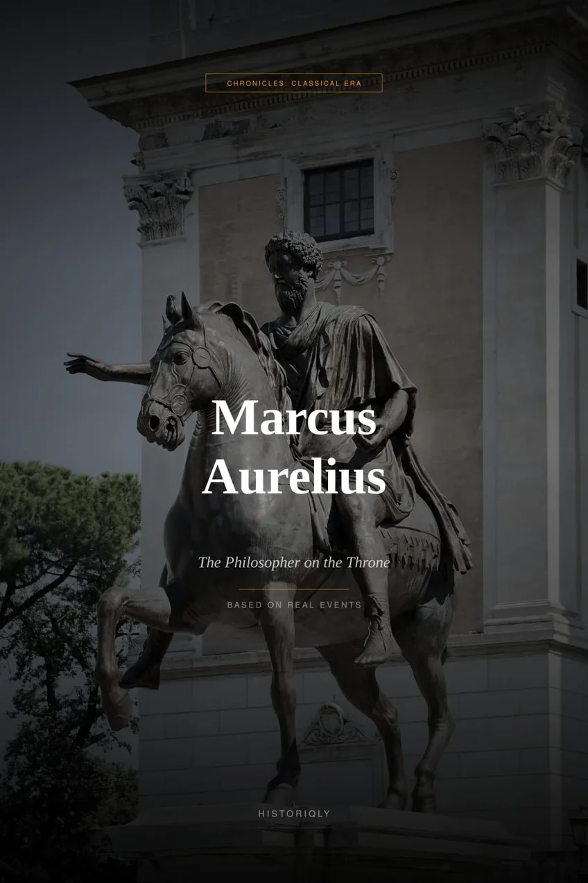 Marcus Aurelius — The Philosopher on the Throne — book cover
