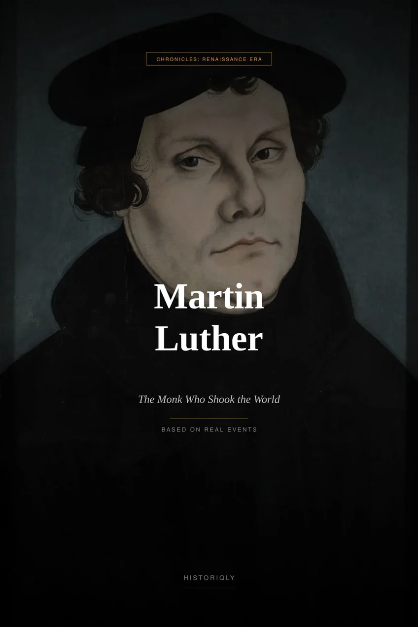 Martin Luther — The Monk Who Shook the World — book cover