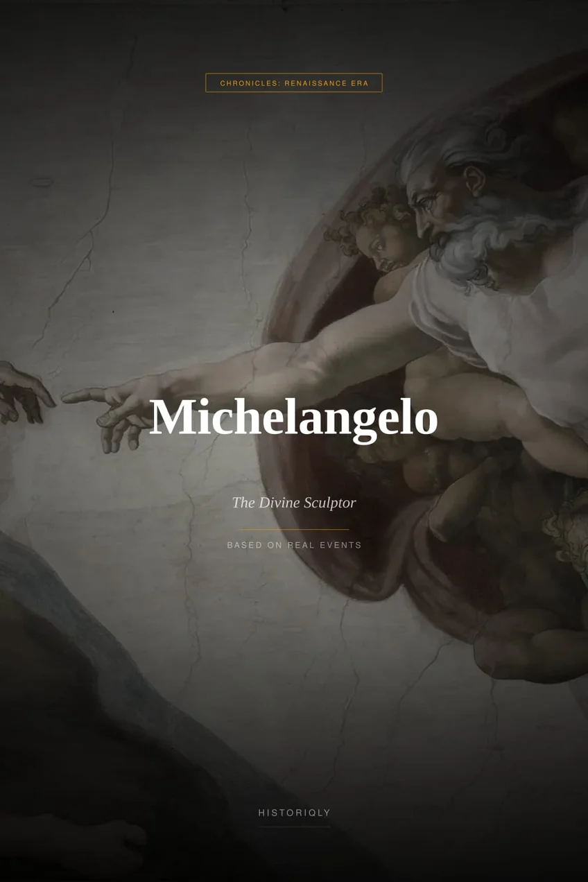 Michelangelo — The Divine Sculptor — book cover