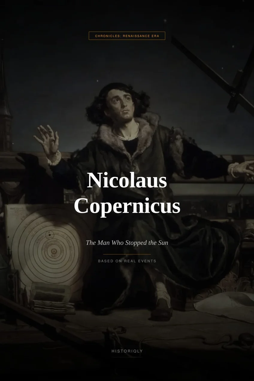 Nicolaus Copernicus — The Man Who Stopped the Sun — book cover