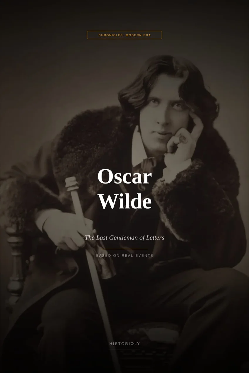 Oscar Wilde — The Last Gentleman of Letters — book cover