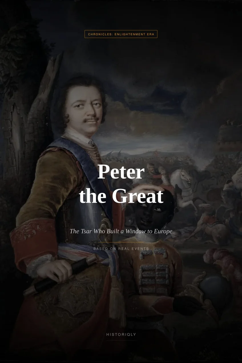 Peter the Great — The Tsar Who Built a Window to Europe — book cover