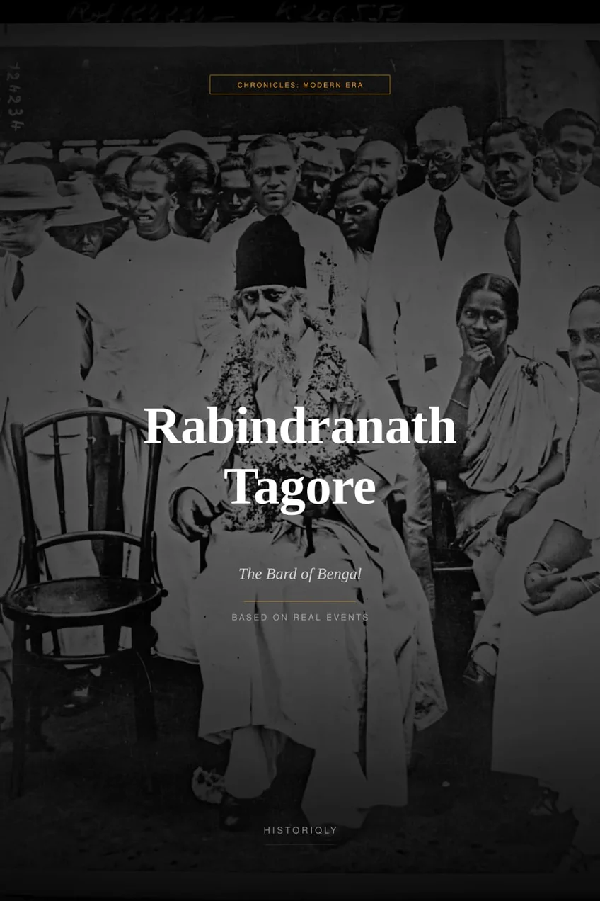 Rabindranath Tagore — The Bard of Bengal — book cover