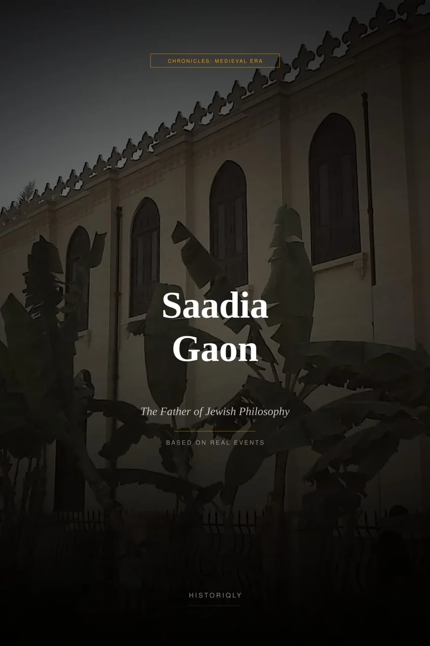 Saadia Gaon — ebook cover