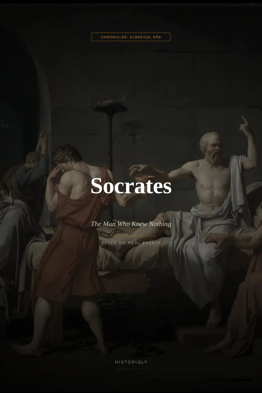 Socrates — The Man Who Knew Nothing — book cover