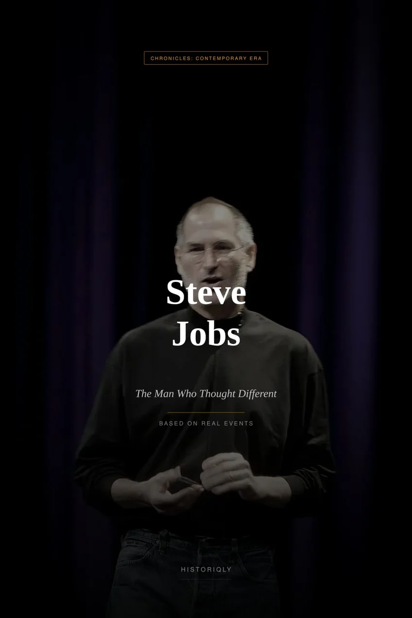 Steve Jobs — The Man Who Thought Different — book cover