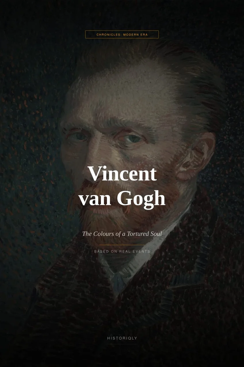Vincent van Gogh — The Colours of a Tortured Soul — book cover
