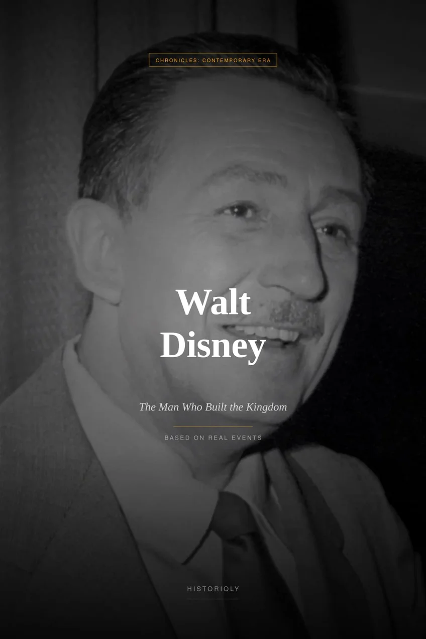 Walt Disney — The Man Who Built the Kingdom — book cover