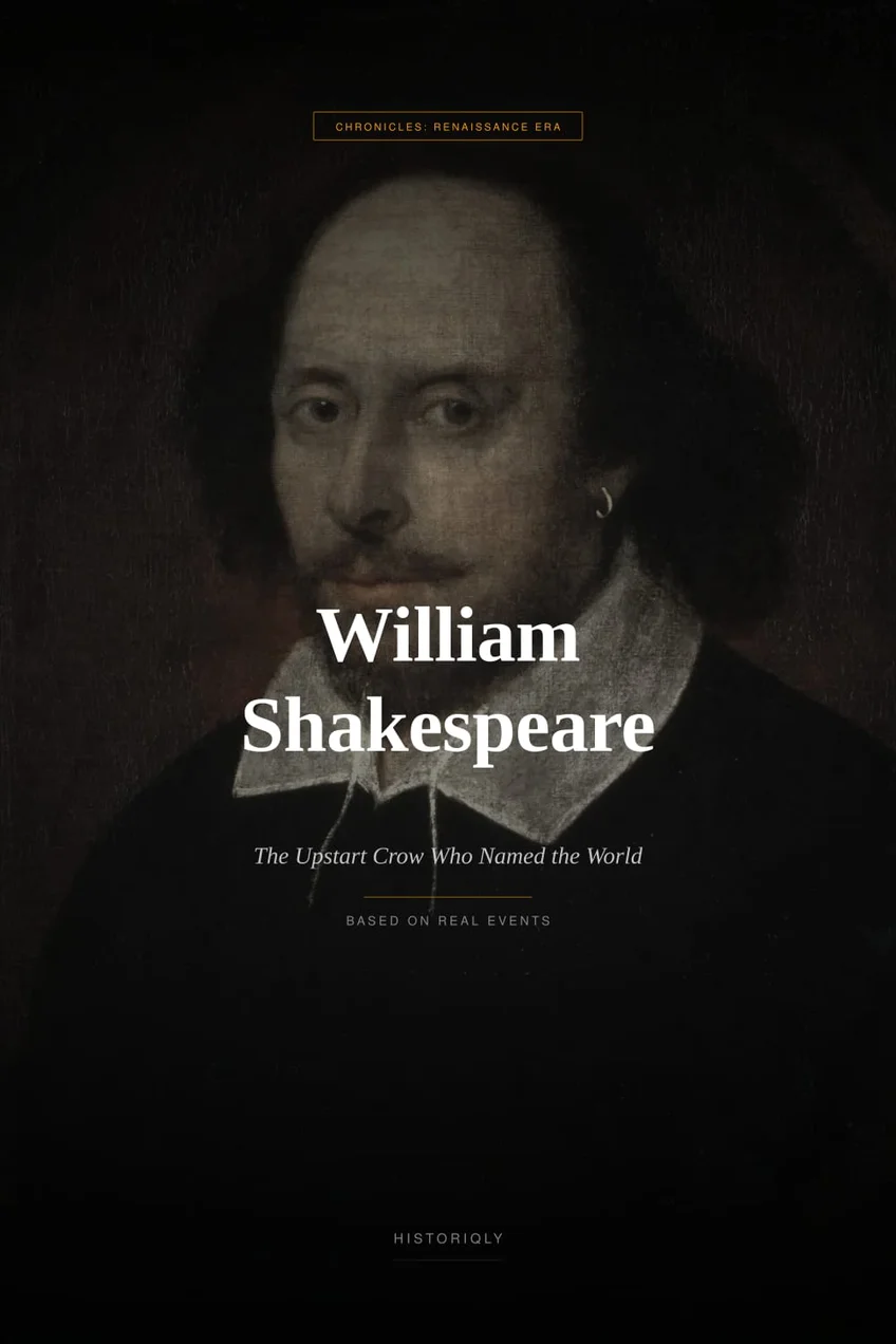 William Shakespeare — The Upstart Crow Who Named the World — book cover