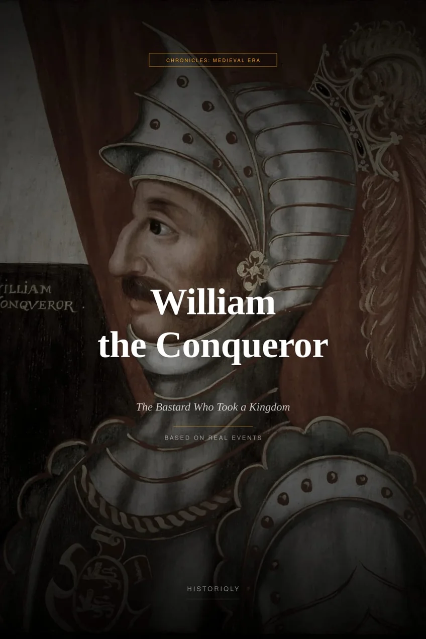 William the Conqueror — The Bastard Who Took a Kingdom — book cover
