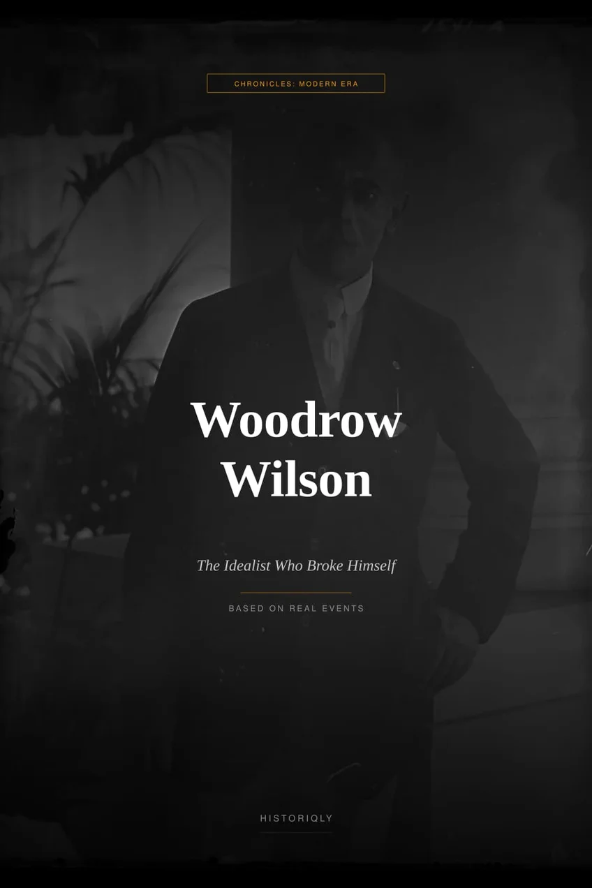 Woodrow Wilson — The Idealist Who Broke Himself — book cover